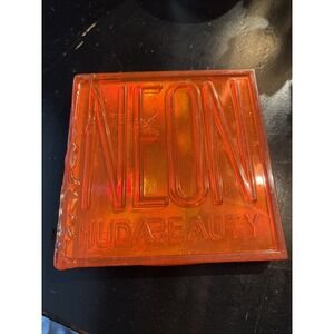 Huda Beauty Neon Pink Obsessions Eyeshadow Palette Sparkly NEW No Box